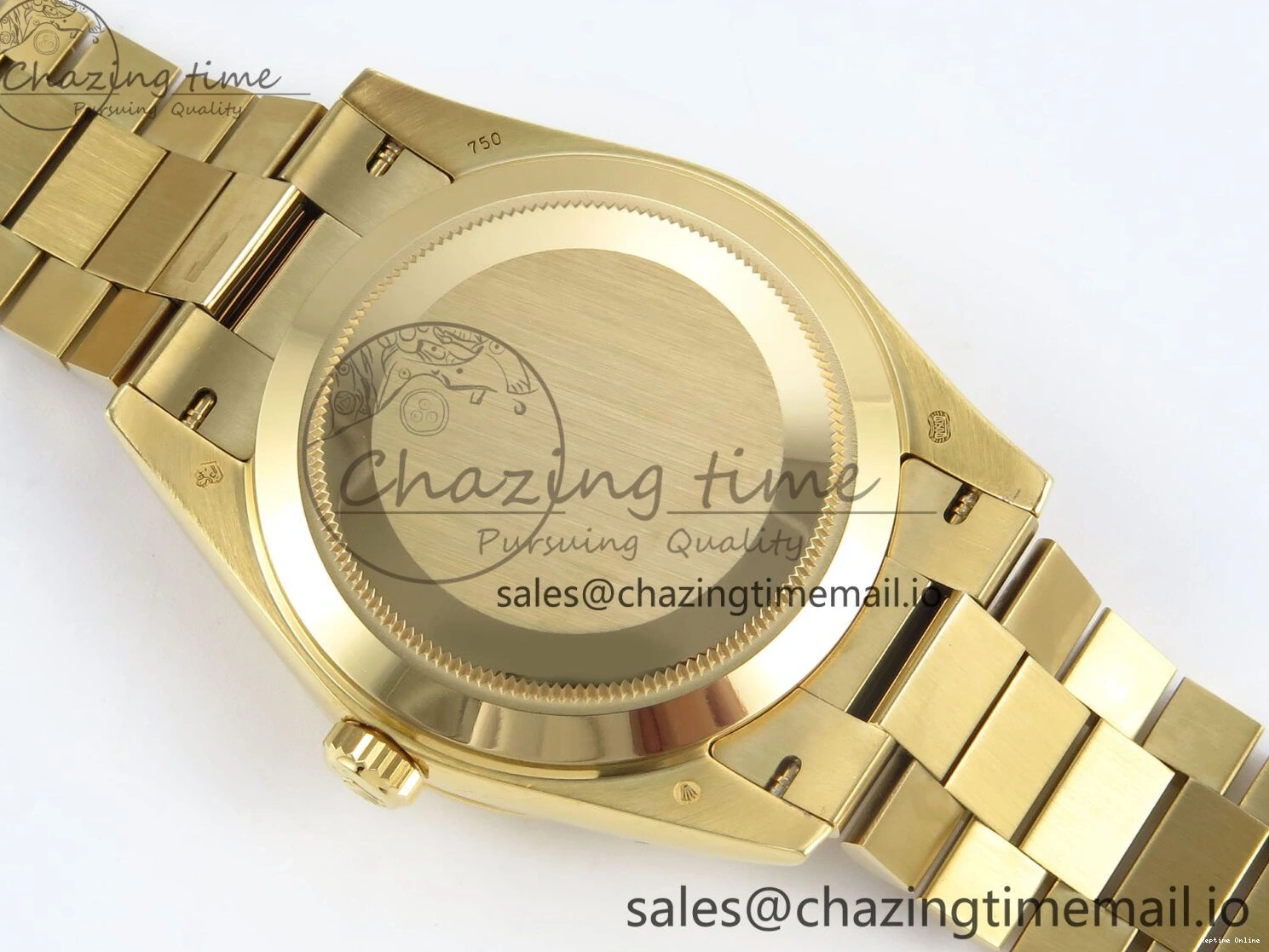 0504 QuickDry Day Date 40 YG 228238 KF 1:1 Best Edition YG Roman Dial on President Bracelet VR3255 (Gain Weight) 839